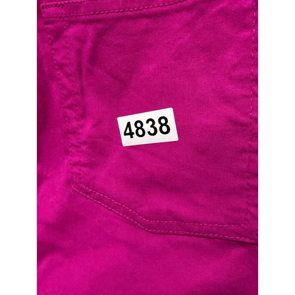 Soft Surroundings Womens Shorts Pull On Stretch Magenta Pink 1X - Picture 6 of 7
